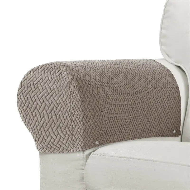 Housse Accoudoir Canapé Jacquard VELURA