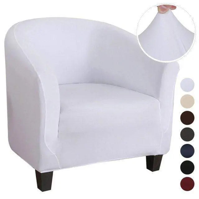 ARMCHAIR - Housse de fauteuil couleur unie - Housse De France