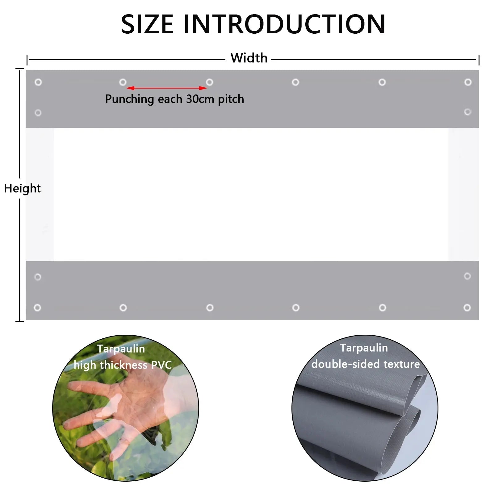 Bâche Imperméable PVC Extérieur VIVALA Housse de France
