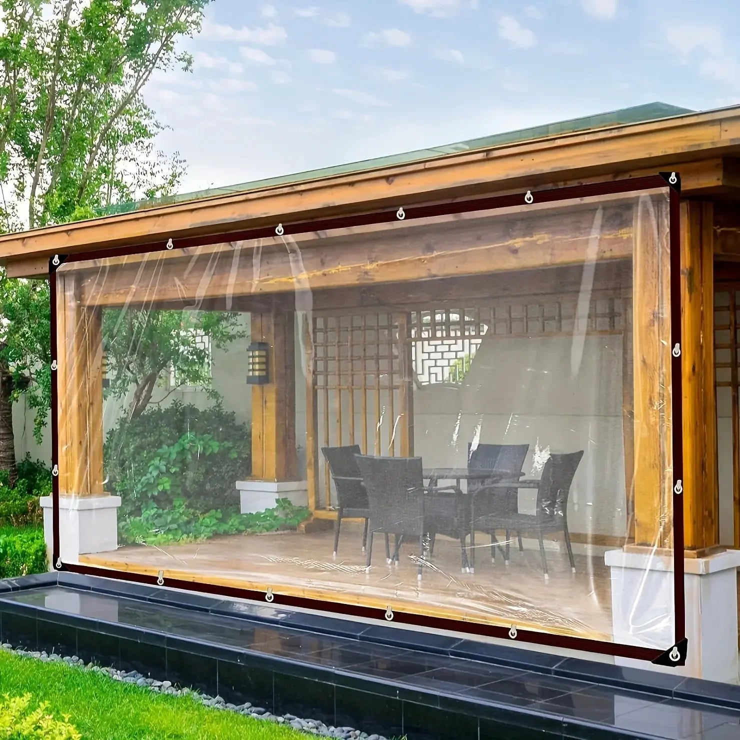 Bâche Imperméable Transparente GARDURO Housse de France