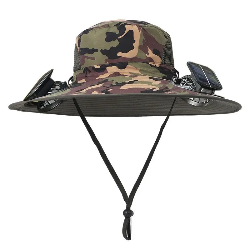 Chapeau à large bord ventilé solaire anti UV SUNCAP Housse de France
