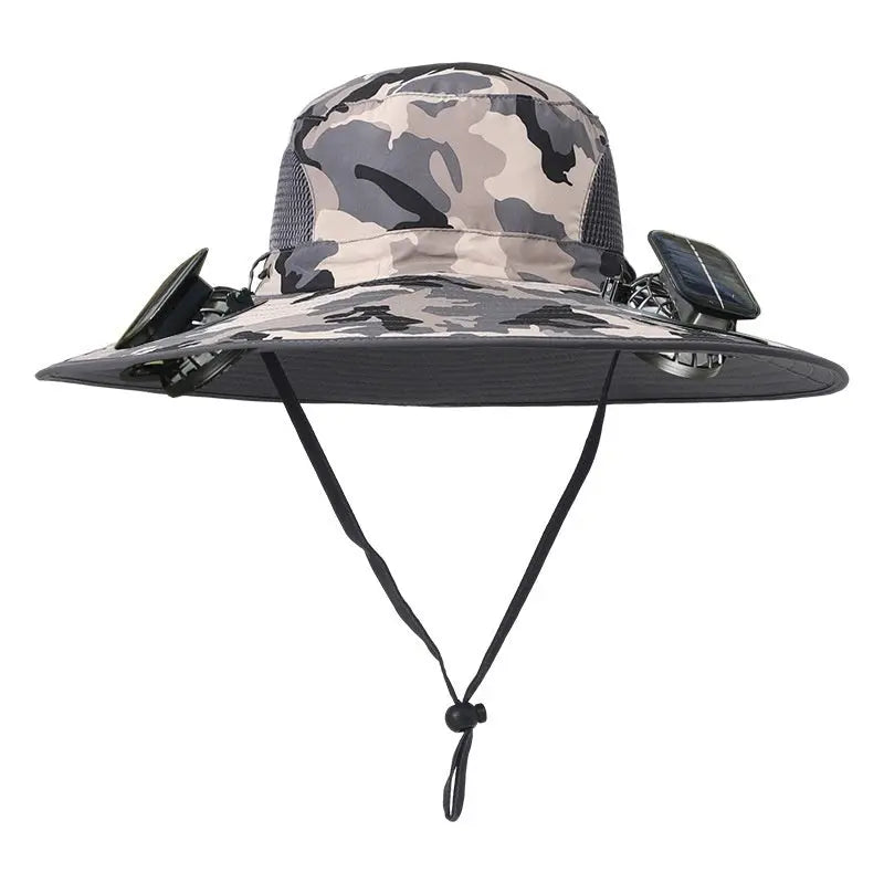 Chapeau à large bord ventilé solaire anti UV SUNCAP Housse de France