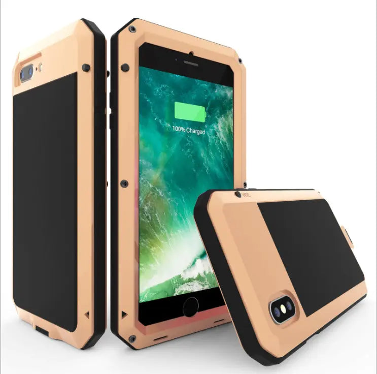 Coque Téléphone Aluminium ProTECT Gold-Iphone11 pro
