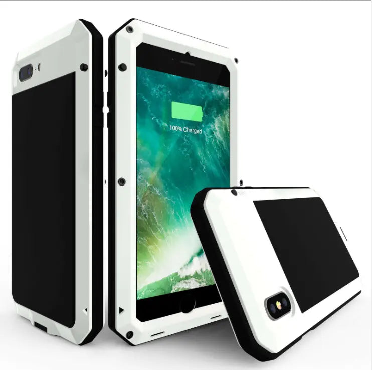 Coque Téléphone Aluminium ProTECT White-Iphone11