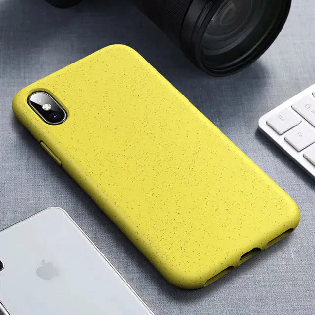 Coque Téléphone Anti-Choc ZENTO yellow-Apple 7.8