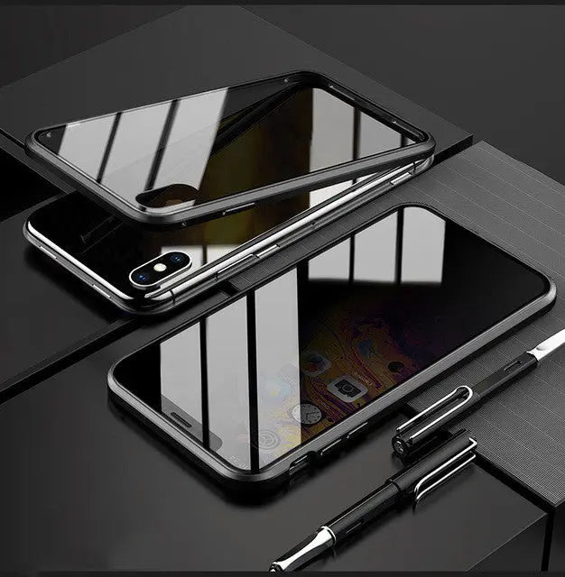 Coque Téléphone Anti-espion PROTECTOR Black-IPhone12