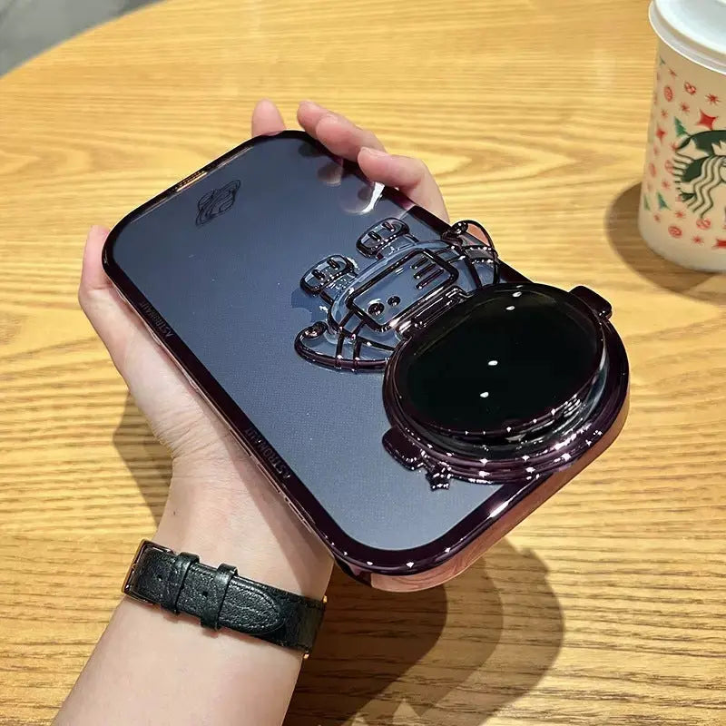 Coque Téléphone Brillante ASTRO Purple single shell-Iphone13 pro