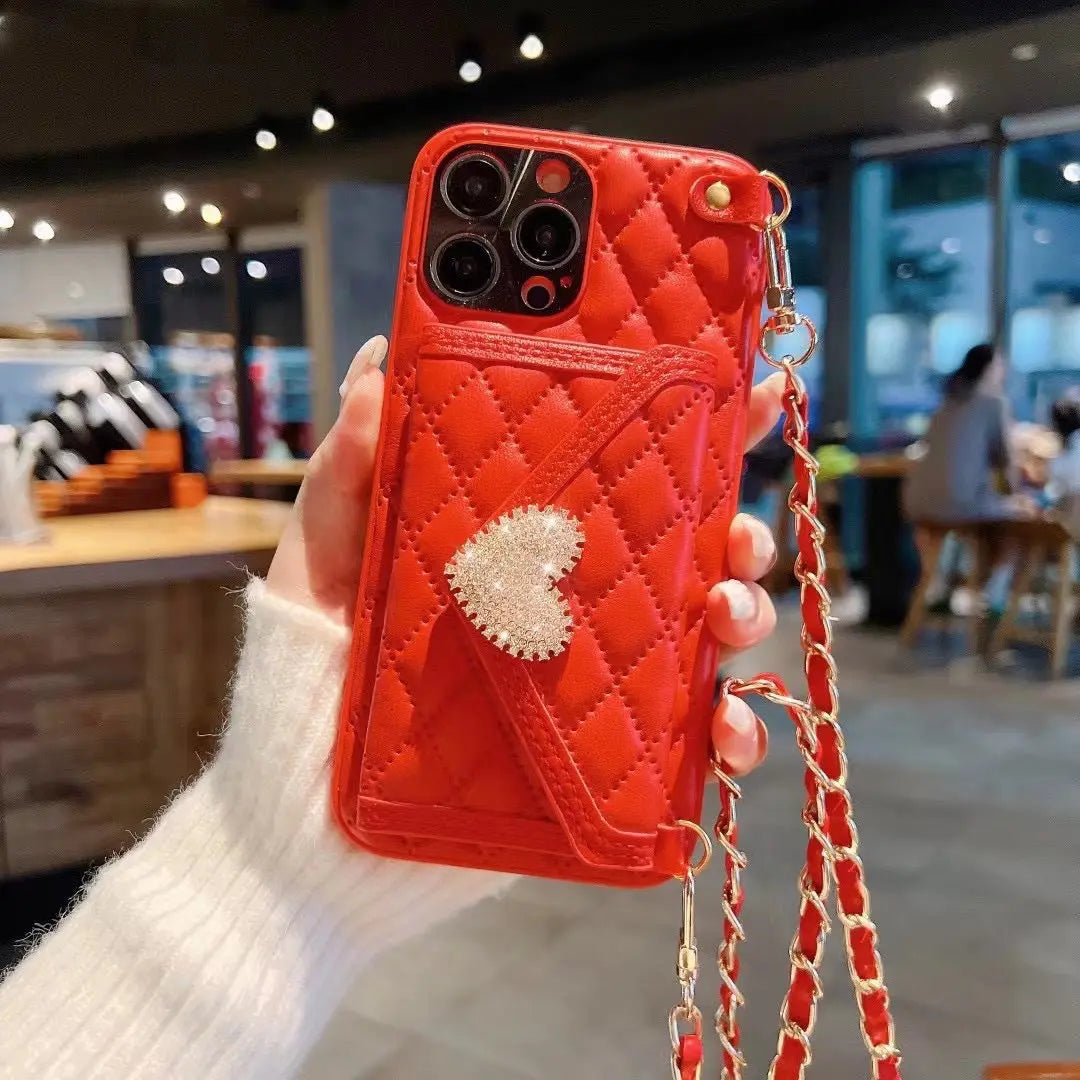 Coque Téléphone Chic LUMEA Red-IPhone13 ProMax