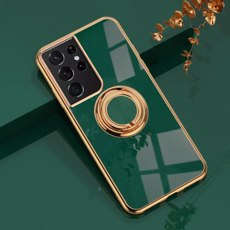 Coque Téléphone Électroplacage ZILO Dark green-S20