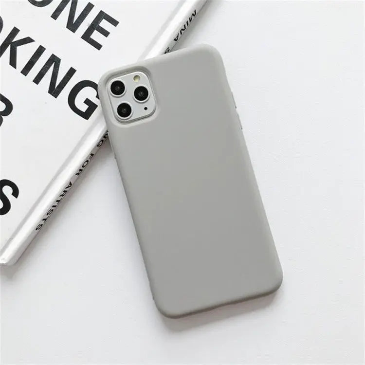 Coque Téléphone Frosted CELINA Grey-IPhoneX