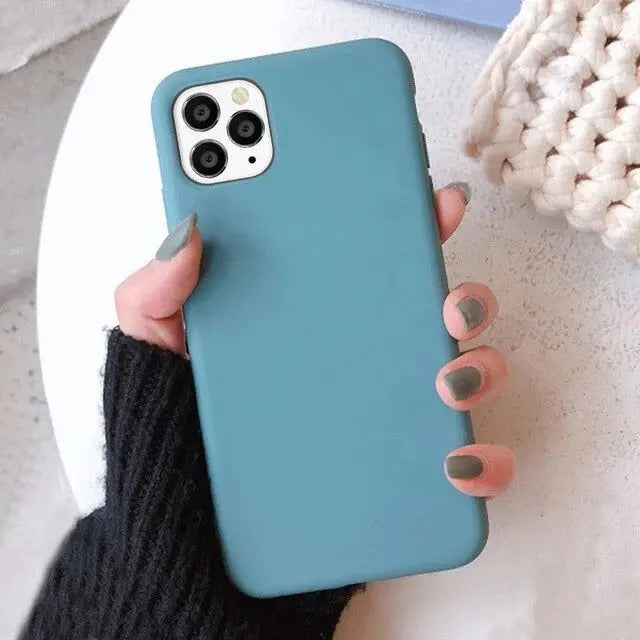Coque Téléphone Frosted CELINA Blue-iPhone6s