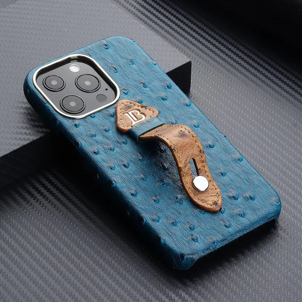 Coque Téléphone Imitation Cuir OSTRIX