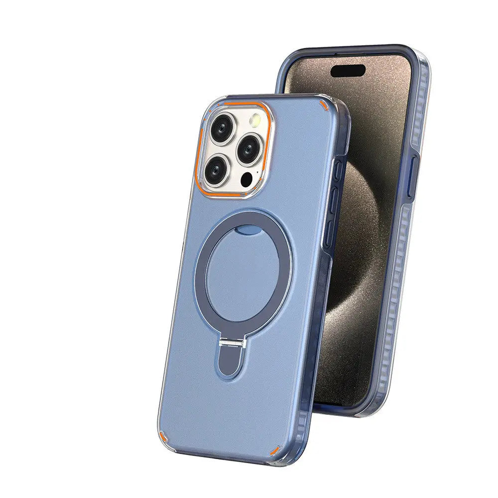 Coque Téléphone Magnétique ZENAX Sapphire Blue-IPhone13