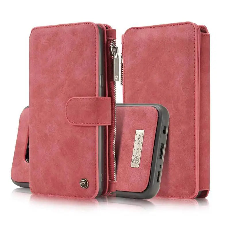 Coque Téléphone Portefeuille S8 ZARLUX Red-S9