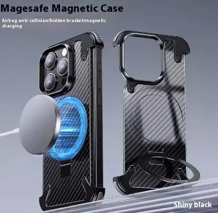 Coque Téléphone Renforcée LYRA Black glossy surface-IPhone14promax