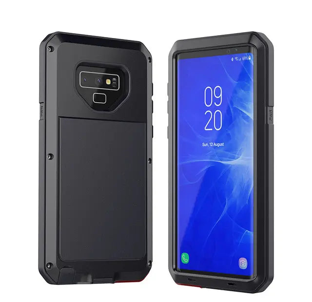 Coque Téléphone Renforcée SAMRUG Black-Note8