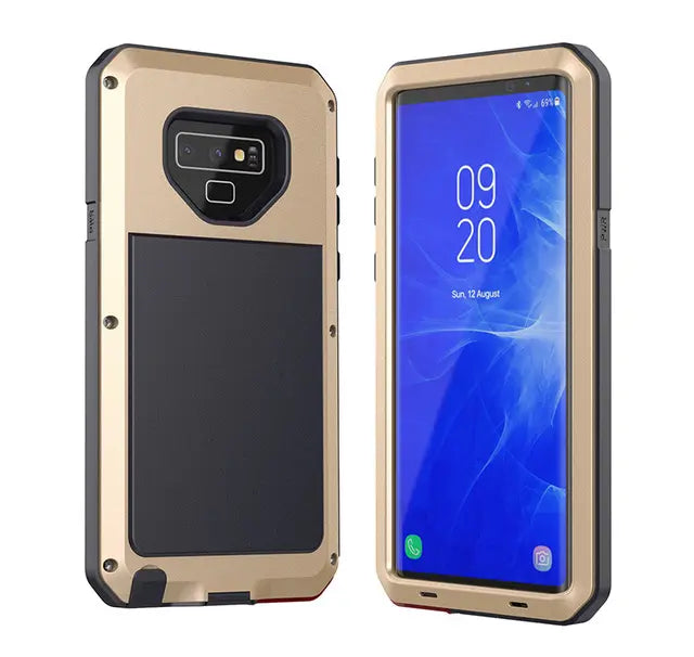 Coque Téléphone Renforcée SAMRUG Gold-Note5