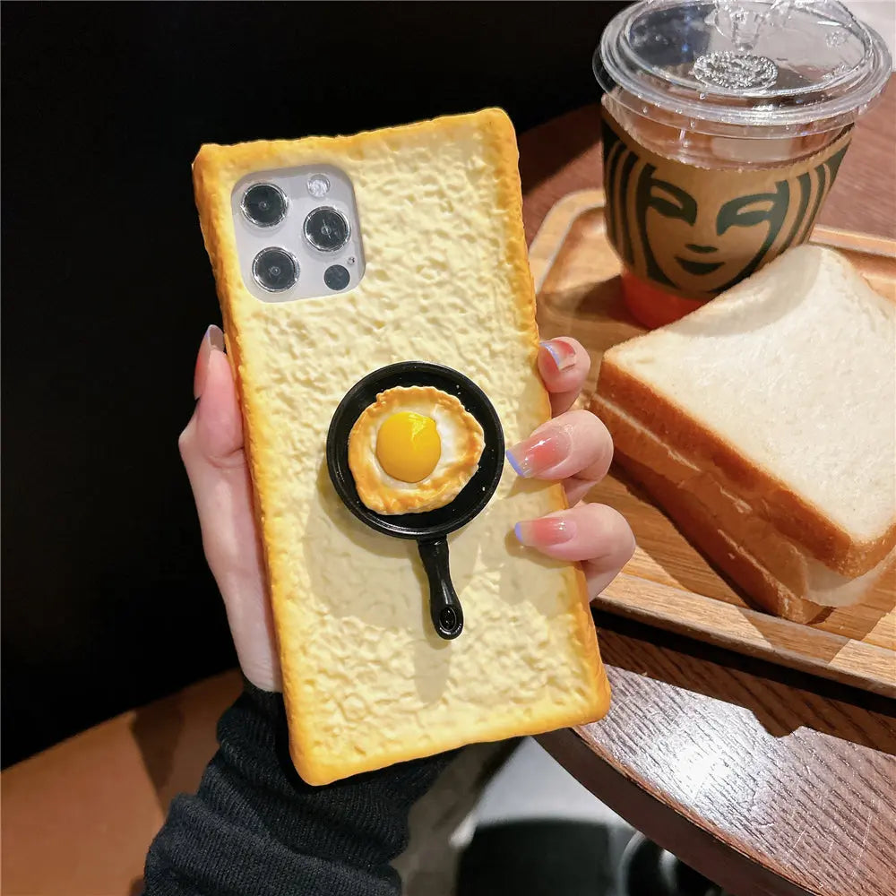 Coque Téléphone Silicone Toast FROST Mobile phone case pan-Iphone 11Pro Max