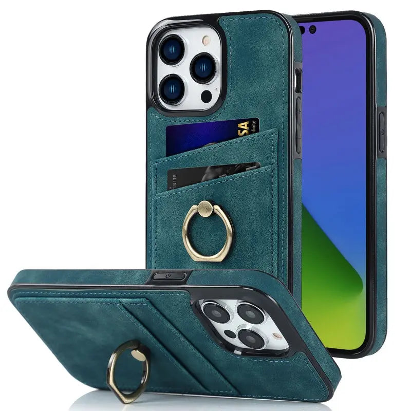 Coque de Téléphone Anti-Chute CUTECASE New blue-IPhone14pro