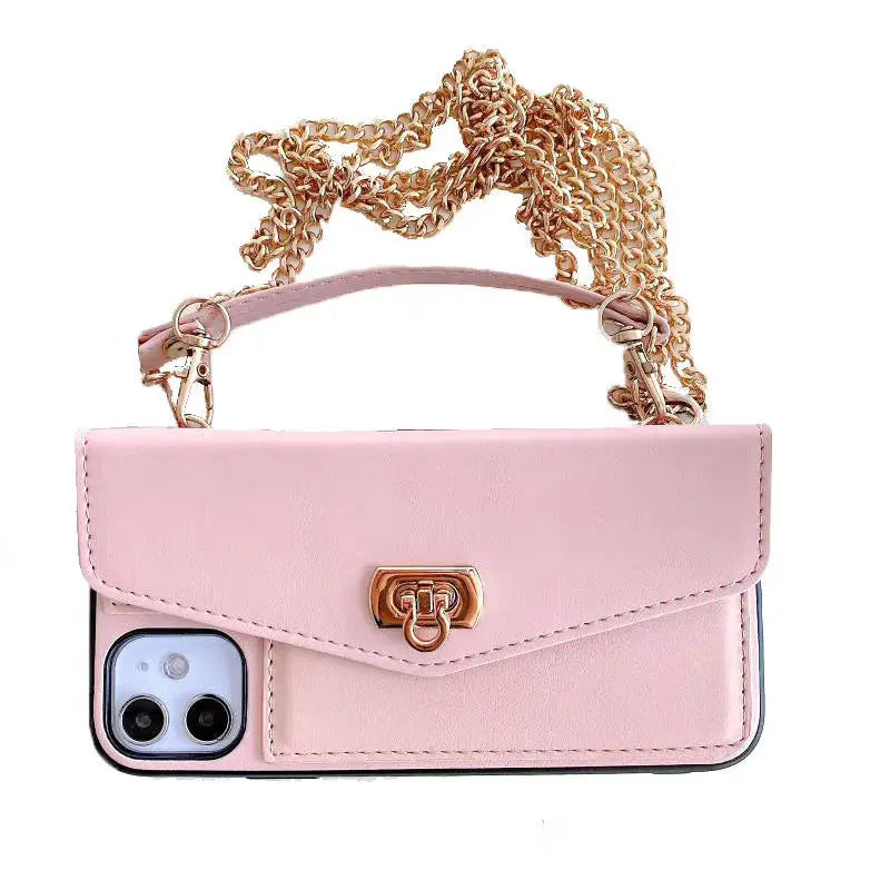 Coque de Téléphone Bandoulière FUZIO Pink-IPhonexs max