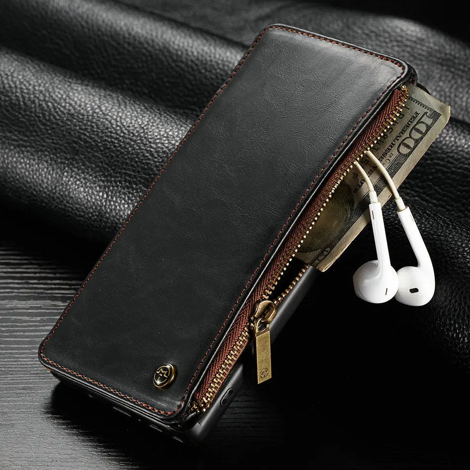 Coque de Téléphone Cuir Samsung ZILO Black
