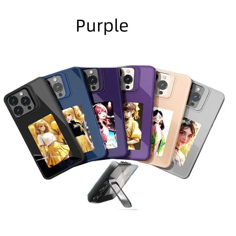 Coque de Téléphone E-Ink BERAL Purple-IPhone14ProMax