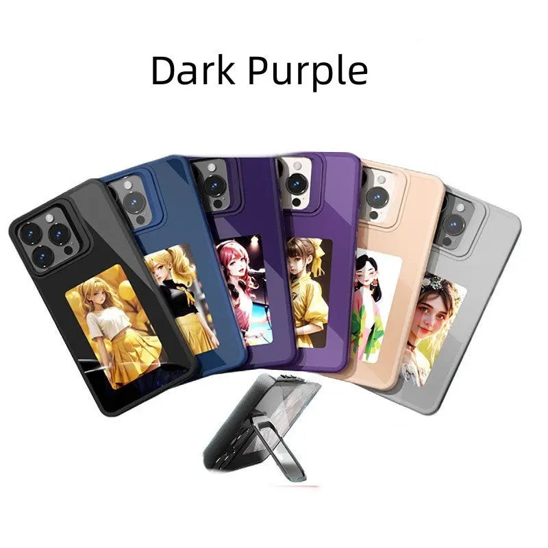 Coque de Téléphone E-Ink BERAL Dark Purple-IPhone15Pro
