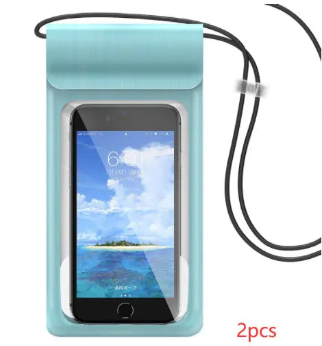 Coque de Téléphone Étanche ZYPRAX Blue 2pcs