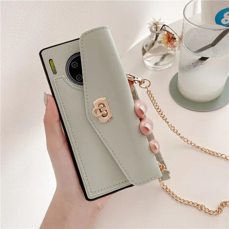 Coque de Téléphone Luxe Chic VELINA Gray-Huawei P40 pro