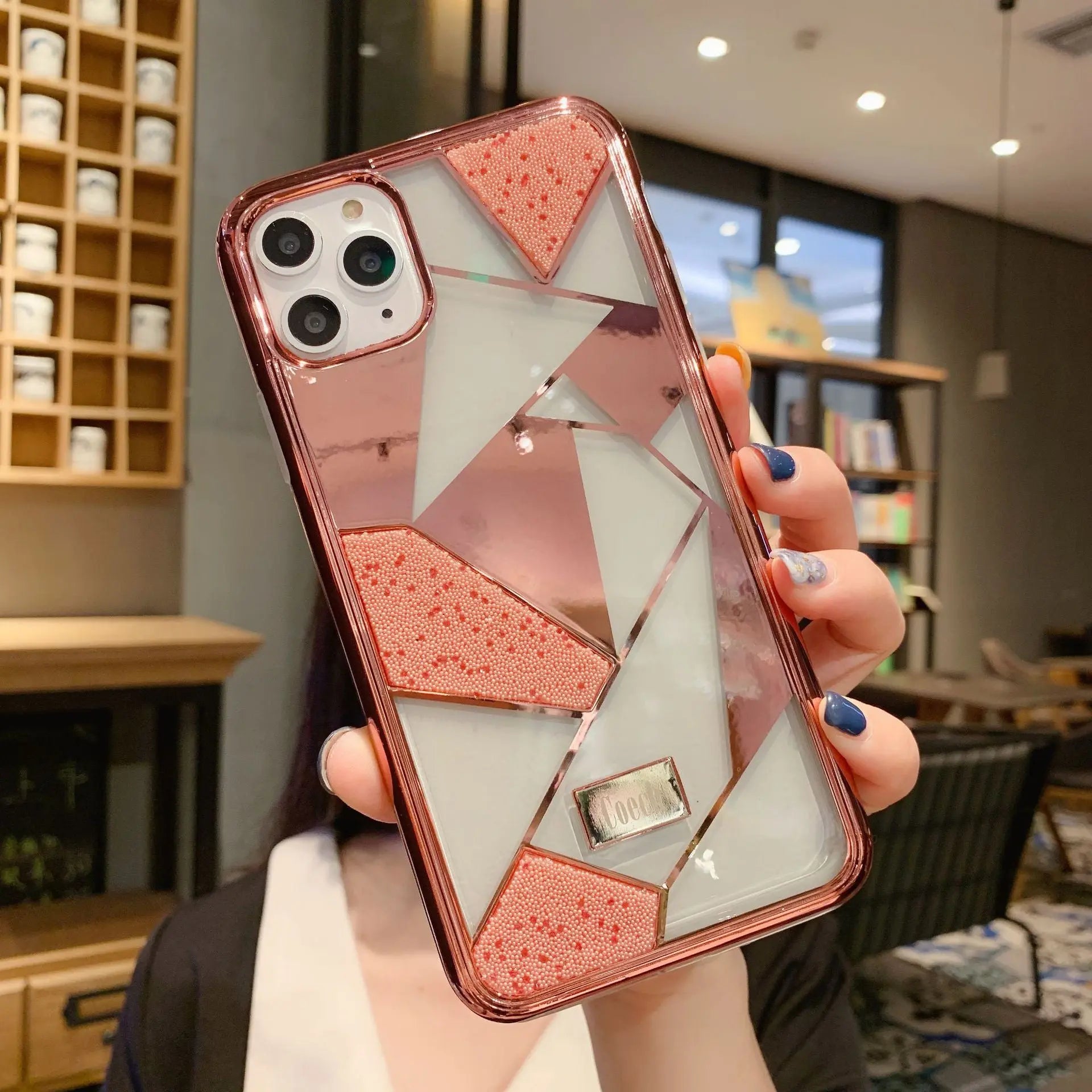 Coque de Téléphone Luxe Diamant ILIOR Pink-iPhone7/8