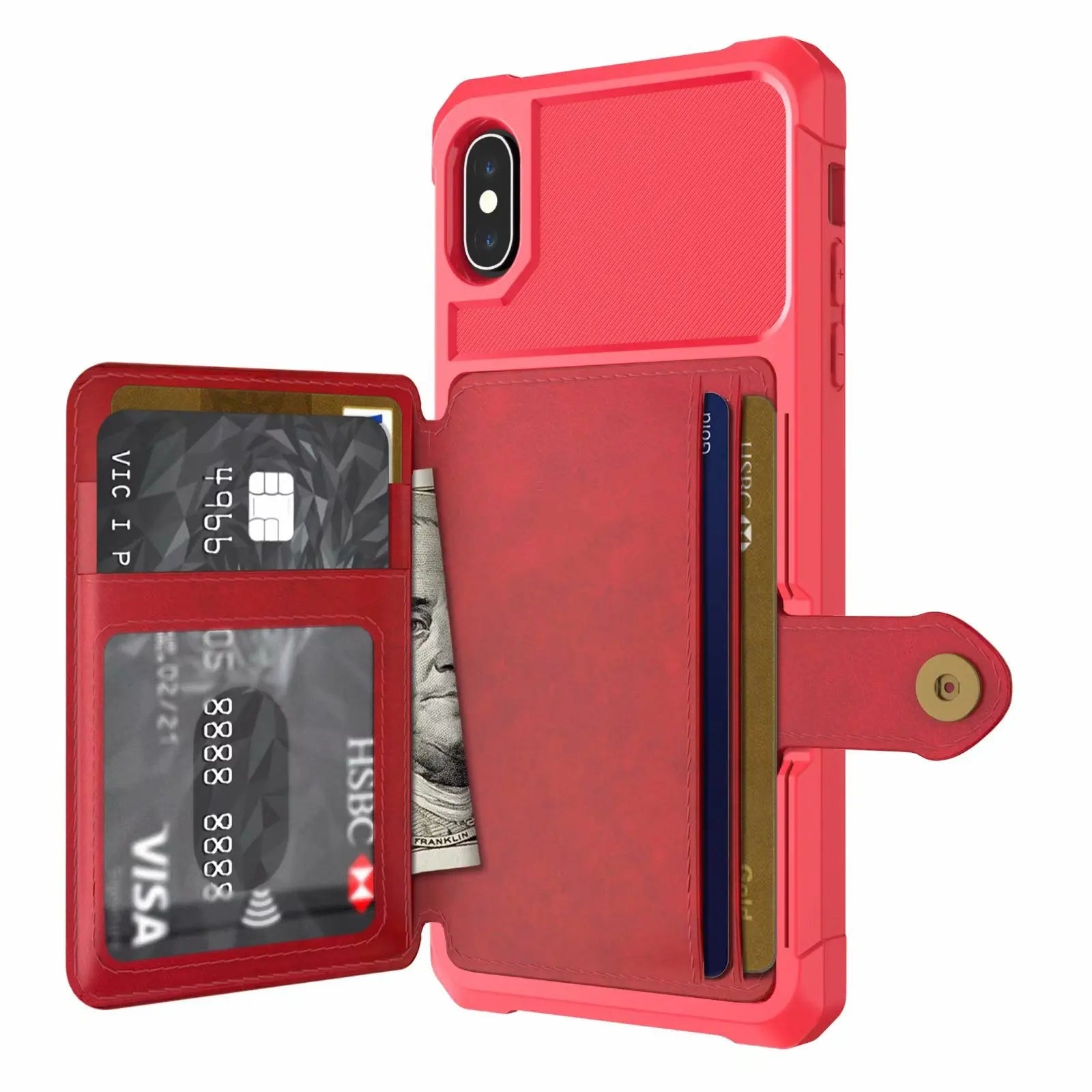 Coque de Téléphone Magnétique PROTEX gules-IphoneXs Max