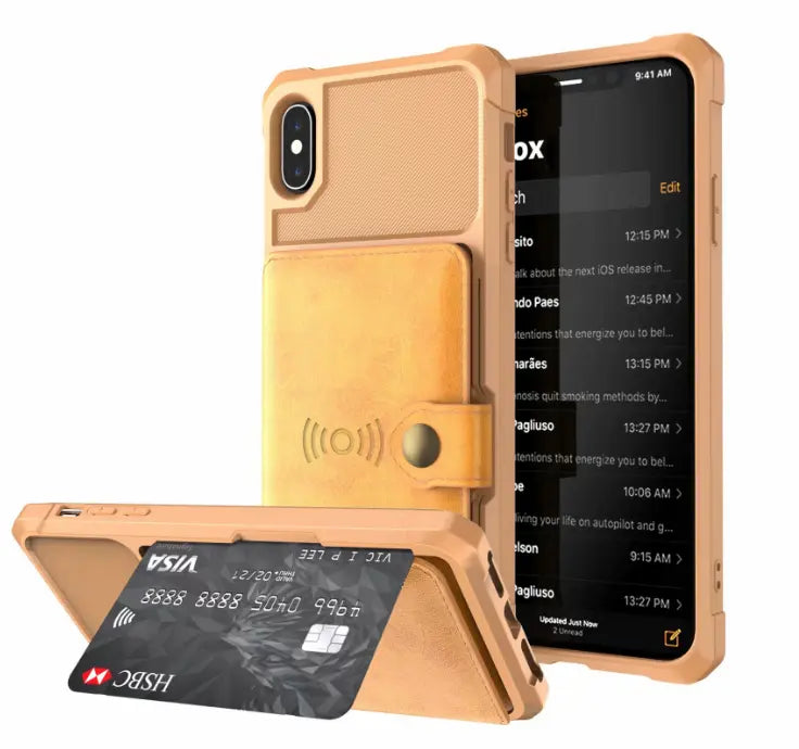 Coque de Téléphone Magnétique PROTEX Golden-S10plus