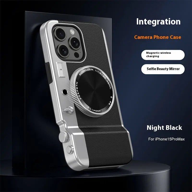 Coque de Téléphone Magnétique STELLAR Night Black-IPhone15
