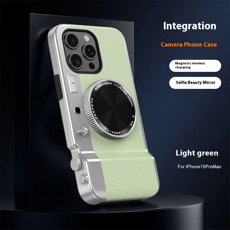 Coque de Téléphone Magnétique STELLAR Light Green-IPhone14PRO