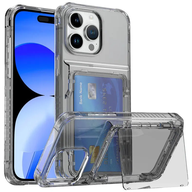 Coque de Téléphone Multifonction ZENITH Transparent Black-Iphone13