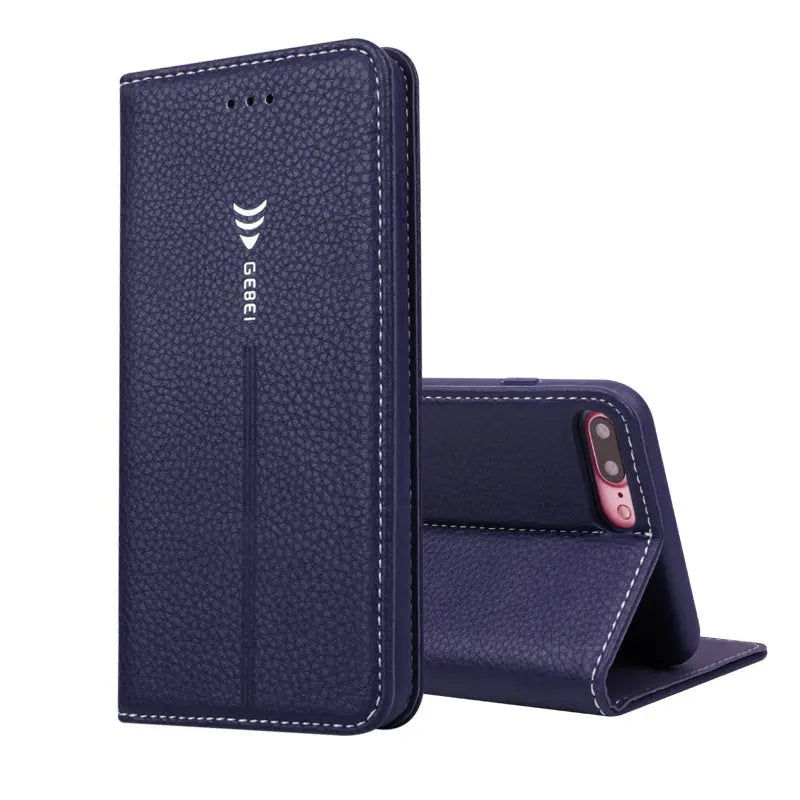 Coque de Téléphone Portefeuille FABIOUS Blue-IPhoneXS