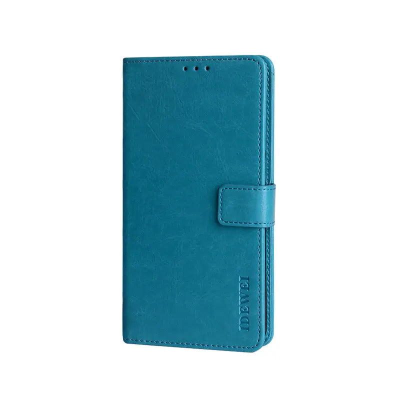 Coque de Téléphone Portefeuille HAWO麻 Blue-Huawei P40 pro Plus
