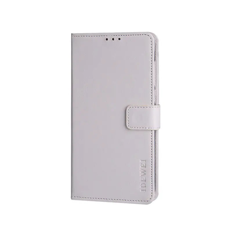 Coque de Téléphone Portefeuille HAWO麻 White-Huawei P40 pro Plus