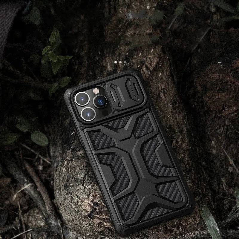 Coque de Téléphone Résistante PHONIX Black-IPhone13ProMax