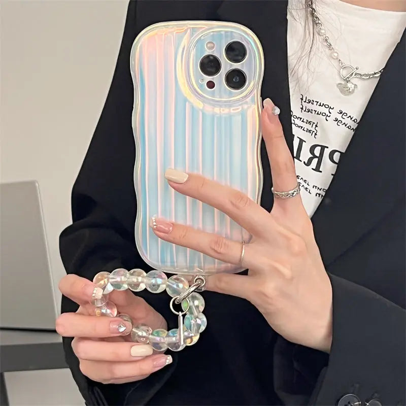 Coque de Téléphone Silicone Gradient LUMINA Phone case and bracelet-IPhone12