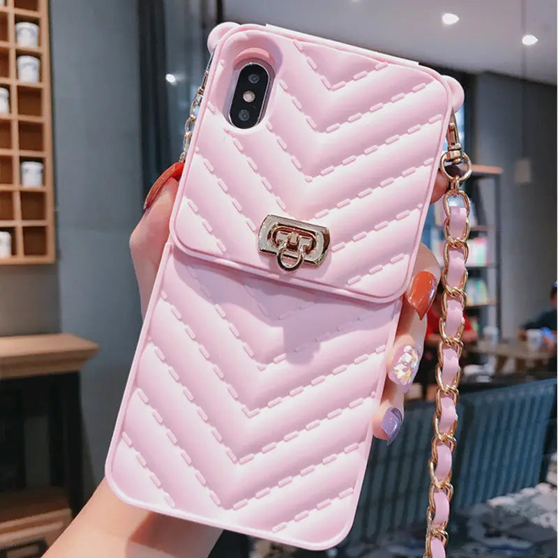 Coque de Téléphone Silicone Mode TRIVEX Pink-11