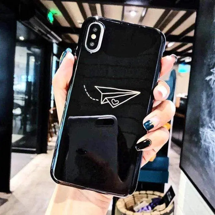 Coque de téléphone en Silicone pour iPhone 6, 6S, 7, 7 plus, 8 , 8 Plus et X - Housse De France