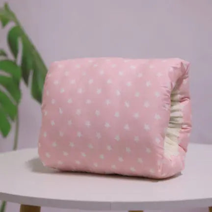 Coussin Allaitement Coton Compact NURSOX Pink stars-25X23CM