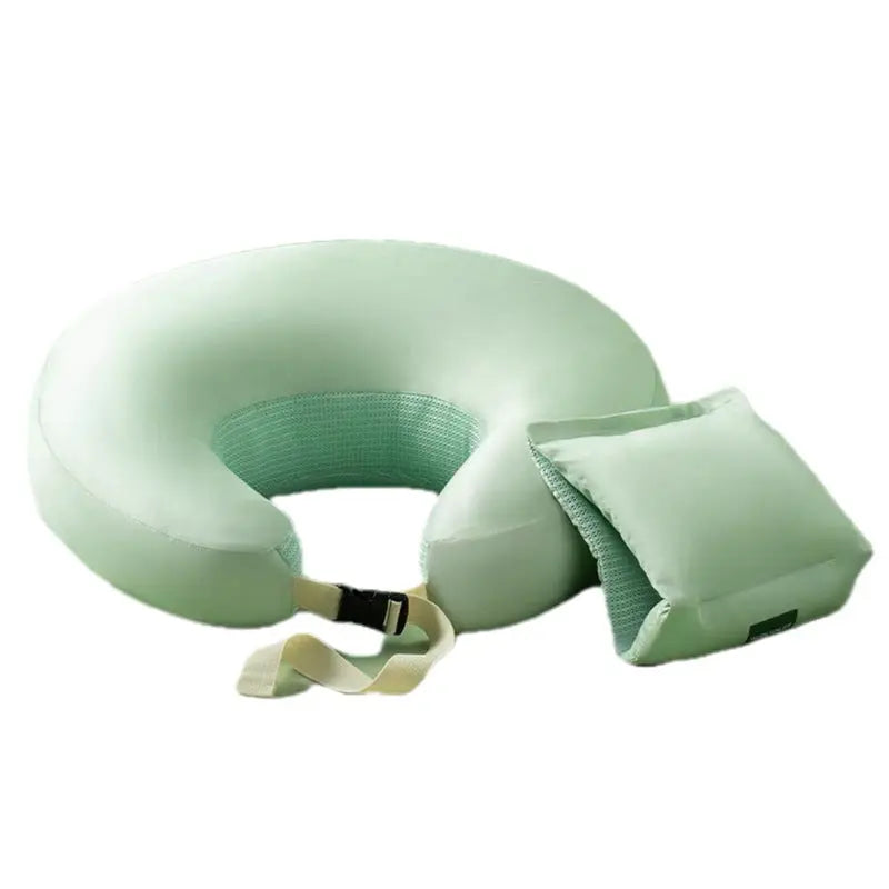 Coussin Allaitement Coton Confort MARENIA Mint green