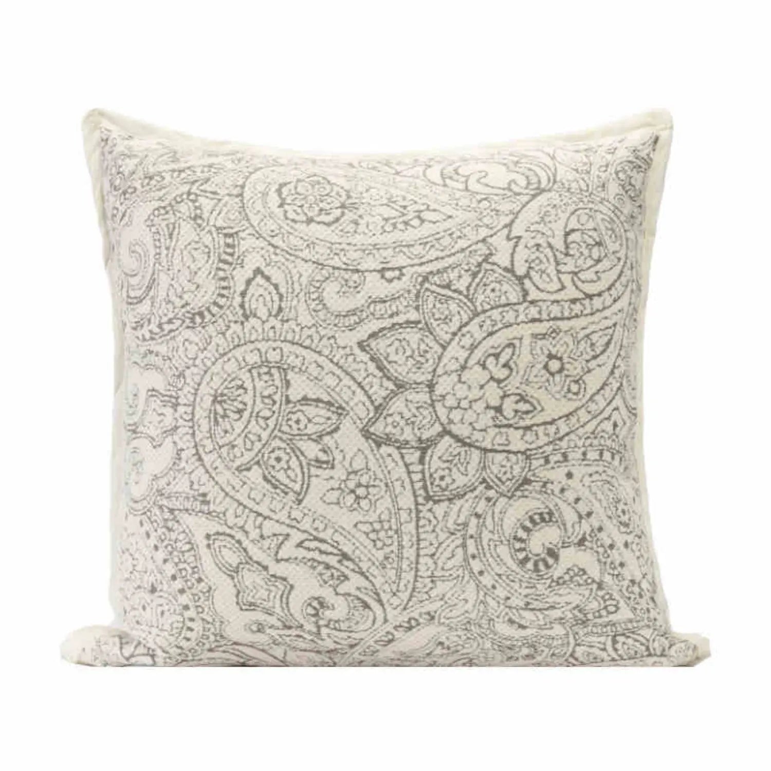 Coussin Canapé Chenille DIAmex Snowy Scattered Flowers-Pillowcase
