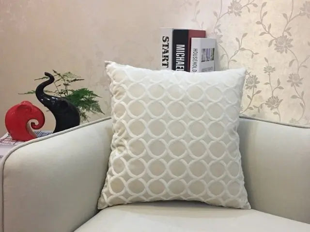 Coussin Canapé Flanelle ZEO A-45cmX45cm