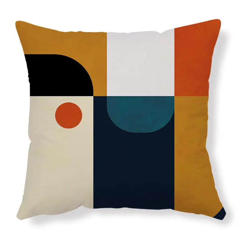 Coussin Canapé Géométrique ABSTRAK BZ32815 Color-45x45cm