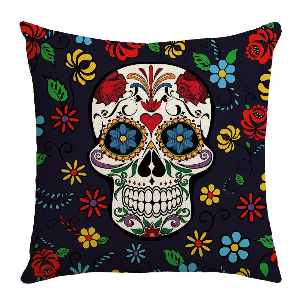 Coussin Canapé Halloween Skull ZYLPAN