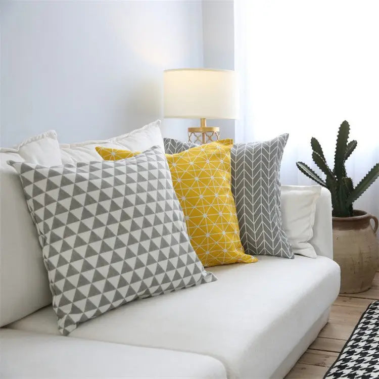 Coussin Canapé Lattice YIKIRA