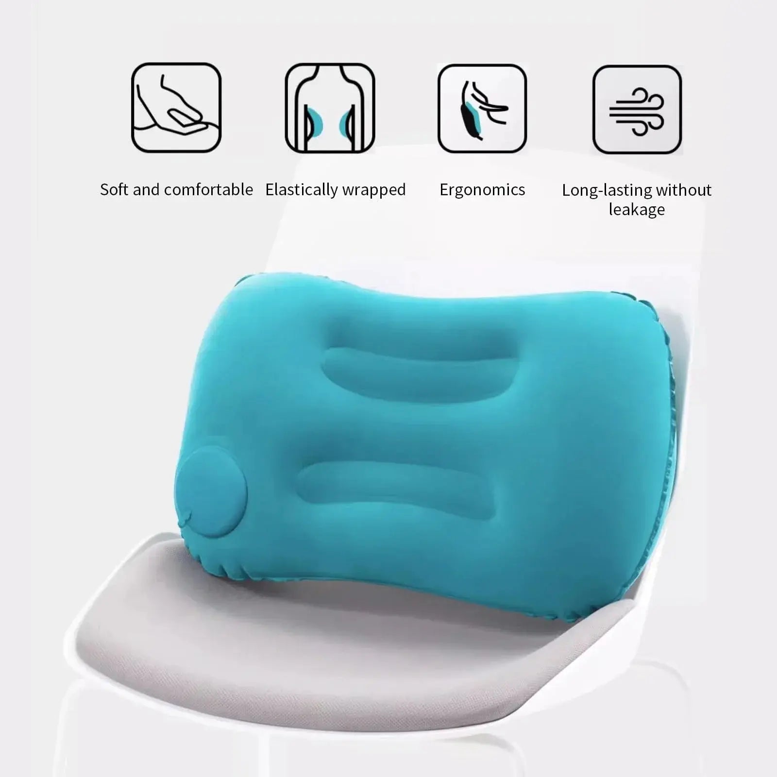 Coussin Gonflable Ergonomique PUFFAL Housse de France